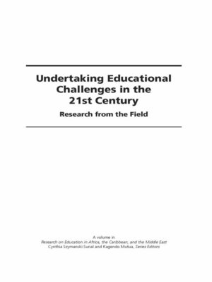cover image of Undertaking Educational Challenges in the 21st Century